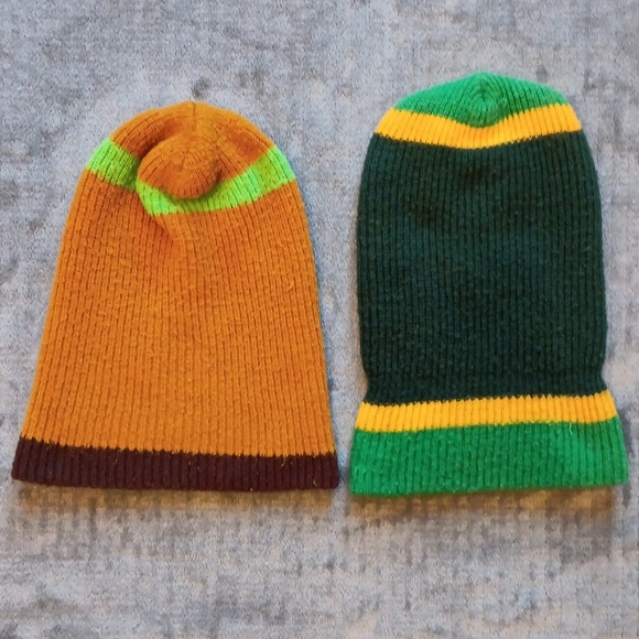 70s 80s Vintage Knit Ski Masks, Retro Snowboarding, Winter Fall Beanie - Picture 9 of 10